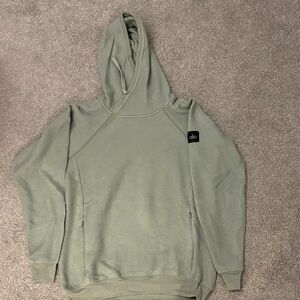 worn once! Alo fleece light Green Hoodie